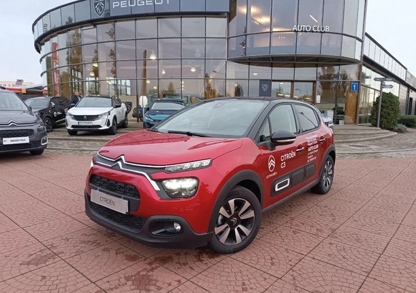 Citroen C3 cena 76000 przebieg: 3000, rok produkcji 2023 z Nowy Staw małe 56